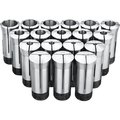 Hhip 1/16 To 1-1/16" By16ths 17 Piece 5C Collet Set 3900-0013
