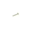 Hager #9 x 1 in Machine Screw, Chrome Plated Steel 33388