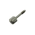 Unicorp Captive Panel Screw, #6-32 Thrd Sz, 23/32 in Lg, Round, Stainless Steel 4112-M07-F16-632