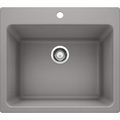 Blanco Liven Silgranit Laundry Sink, Metallic Gy 401924