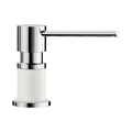 Blanco Soap Dispenser, White/Chrome 402307