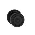 Omnia Knob 2-5/8" Rose Pass 2-3/8" BS Full Lip 1-3/8" Doors ORB 430 430/00F.PA10B