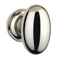 Omnia Knob with 1-3/4" Rose Single Dummy Bright Chrome 432 432/45.SD2