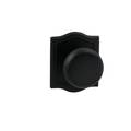 Omnia Knob with Arched Rose Single Dummy Knob Oil Rubbed Bronze 458 458AR/0.SD10B
