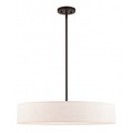 Livex Lighting Bronze with Antique Brass Accents Pendan 46035-07