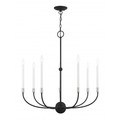 Livex Lighting Black with Brushed Nickel Accents Chande 46067-04