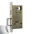 Baldwin Estate Privacy Pocket Door Locks Lifetime Bright Nickel 8602.055
