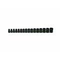 Wright Tool 1/2" Drive Metric, 16 pcs 466