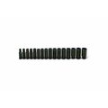 Wright Tool 1/2" Drive Deep Impact Socket Set, Metric, 16 pcs 467