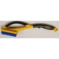 Hyde Soft-Grip Wire Brush 18", Stainless Steel 46816