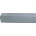 Square D Wireway, Square-Duct, 12 inch by 12 inch, 5 feet long, hinged cover, N1 paint, NEMA 1 LDB125