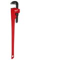 Milwaukee Tool 48 in L 6 in Cap. Cast Iron Straight Pipe Wrench 48-22-7148