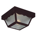 Acclaim Lighting Ceiling Light, Matte Black, 1-Light 4901BK