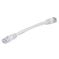 Monoprice Ethernet Cable, Cat 5e, White, 0.5 ft. 4982