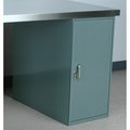 Stackbin Single Cabinet Pedestal Workbench 4-430CAB-T