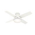 Hunter Ceiling Fan, 44 in. Blade Dia., Single Phase, 120 50399