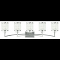 Livex Lighting Grammercy 5 Light Brushed Nickel Bath Va 50565-91