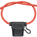 Quickcable Fuse Holder, 20A Amp Range, Wire Leads, Automotive Fuse Type 509611-001