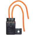 Quickcable Fuse Holder, 30A Amp Range, Wire Leads, Automotive Fuse Type, 25 PK 509621-025