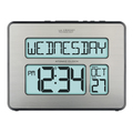 La Crosse Technology Atomic Dgtl Wall Clock, Wht Backlight 513-1419BL-INT