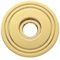 Baldwin Estate Grooved 5147 Rose Unlacquered Brass Rosettes Unlacquered Brass 5147.031.I