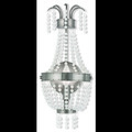 Livex Lighting Valentina 1 Light Brushed Nickel Wall Sconce 51872-91