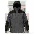 Viking Tempest II Jacket, Black/Charcoal Gray, XL 838GC-XL