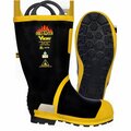 Viking Fire Boot Felt Lined, Yllw/Blk, Size 5, PR VW90-5