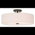 Livex Lighting Meridian 4 Light English Bronze Ceiling Mount 52136-92