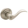 Baldwin Estate Entry Door Levers Lifetime Satin Nickel 5256.056.RENT