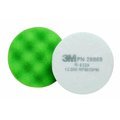 3M Buffing Pad, 3-1/4", Green Foam, PK10 28869