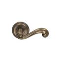 Omnia Right Hand 55 Lever 2-5/8" Rose Single Dmy Unlacquered Antique Bronze 55/00.SD5A