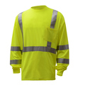 Gss Safety Class 3 Stndrd Moisture Wicking T-Shirt 5505-TALL LG