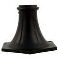 Dabmar Lighting Base for 3" OD Round Post BS300-B