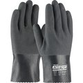 Pip Gloves, Chemical Resistant, Gray, L, PR 56-AG585/L