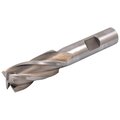 Hhip 5/8 X 1/2" 4 Flute High Speed Steel Single End Center Cut End Mill 5802-0625