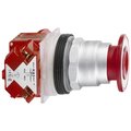 Schneider Electric Push-button, Harmony 9001K, metal, mushroom 35mm, red, 30mm, 2 positions, push-pull, 1 NC 9001KR9R20H6