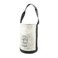 Klein Tools Bucket Bag, Bucket Bag, Natural, Canvas, 2 Pockets 5106P
