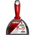 Level 5 Tools Putty Knife, SS, Soft Grip, 6 5-142