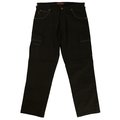 Tough Duck Flex Twill Cargo Pant, Black, 28 601006