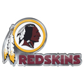 Fanmats NFL Washington Redskins Embossed Alumnium Color Emblem 60620
