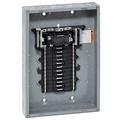 Square D Load Center, QO, 24 Spaces, 125A, 120/240V AC, Main Circuit Breaker, 1 Phase QO124M125P