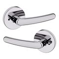 Baldwin Estate Privacy Door Levers Bright Chrome 5165.260.PRIV