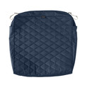 Classic Accessories Montlake Quilted Cushion Slipcover, Navy, 25"x25"x5" 60-484-015501-RT