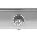 Oatey Designline™ 36 in. Stainless Steel Linear Drain Square Grate DLS2360R2