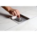 Oatey Designline™ 4 in. x 4 in. Square Drain Tile-in Grate DSS1040R2