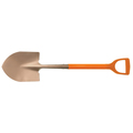 Cs Unitec Round Point Shovel, Aluminum Bronze Blade, 29-1/2 in L EX1006D-280A