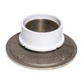 Oatey Adj PVC Hub Fit 4", 8"Nick Str 72359