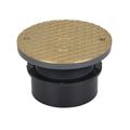 Oatey Barrel: PVC; Base: ABS, Strainer: Round, Cleanout 84129