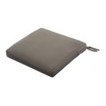 Classic Accessories Ravenna Seat Cushion, Dark Taupe, 19"x19"x3" 62-008-TAUPE-EC